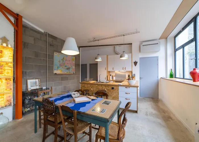 Loft - Clim - Park - 5mn From The Heart Of Town